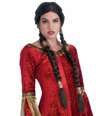 Medieval Brown Adult Wig