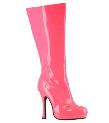 Neon Fuchsia Adult Boots