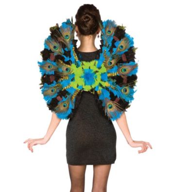 Peacock Adult Wings
