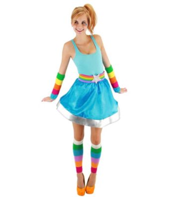 Rainbow Brite Adult Arm and Leg Warmers