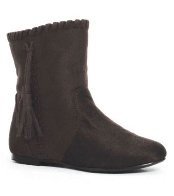 Brown Moccassin Child Boots