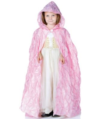 Pink Pintuck Cape (Child)