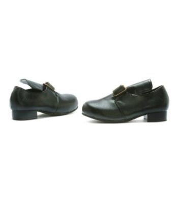 Colonial Black Child Shoes
