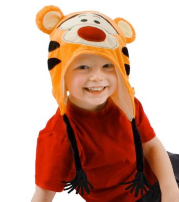 Winnie The Pooh™ Orange - Tigger Hoodie Child Hat