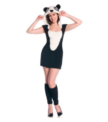 Panda Teen Costume