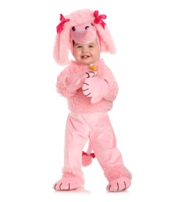 Pink Poodle Child Costume