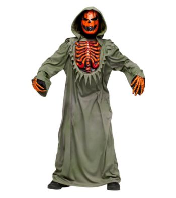 Bleeding Chest Evil Pumpkin Child Costume