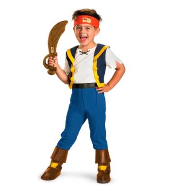Disney Jake And The Neverland Pirates Deluxe Jake Child Costume