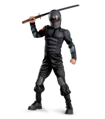 G.I. Joe Retaliation Snake Eyes Classic Muscle Chest Child Costume