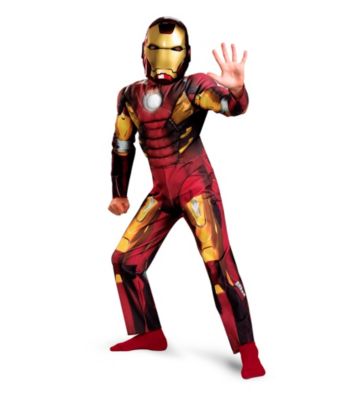 The Avengers Iron Man Mark VII Classic Muscle Chest Costume