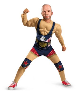 TNA Impact Wrestling Kurt Angle Classic Child Costume