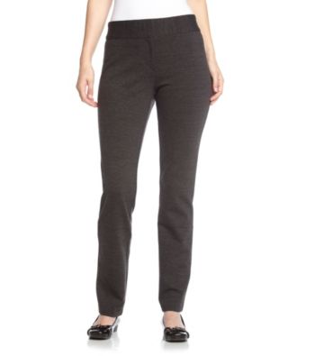 Laura Ashley® Petites' Ponte Pants