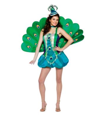 Peacock Gal Teen Costume