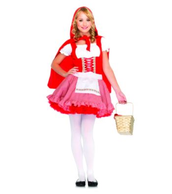 Lil' Miss Red Teen Costume