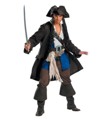 Pirates of the Caribbean - Captain Jack Sparrow Prestige Teen Costume