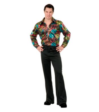 Black Disco Pants Adult