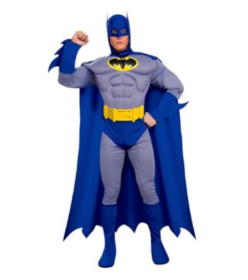 Batman Brave & Bold Deluxe Muscle Chest Adult Costume