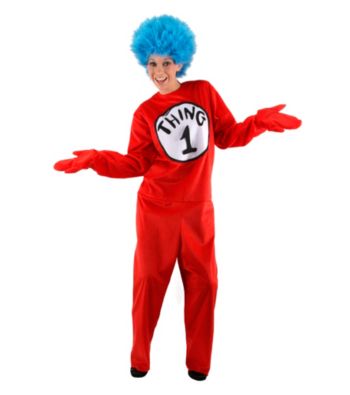 Dr. Seuss The Cat in the Hat - Thing 1 and Thing 2 Adult Costume