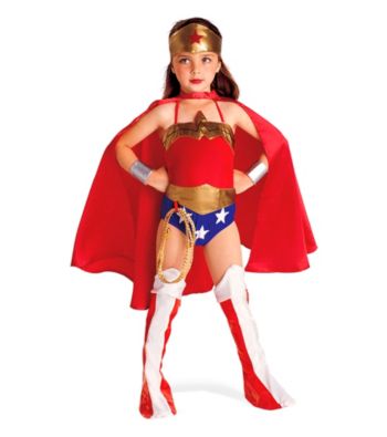 Justice League DC Comics Wonder Woman Child Costume