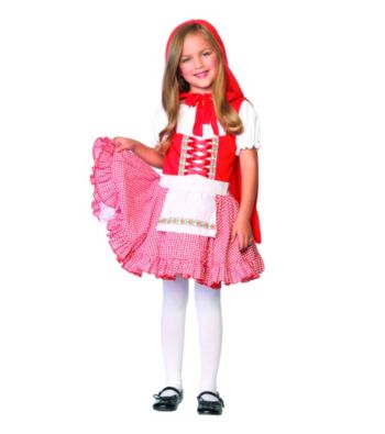 Lil' Miss Red Toddler Child Costume