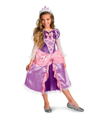 Tangled - Rapunzel Lame Deluxe Toddler / Child Costume