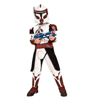 Star Wars Clone Wars Deluxe Commander Fox Child Costume