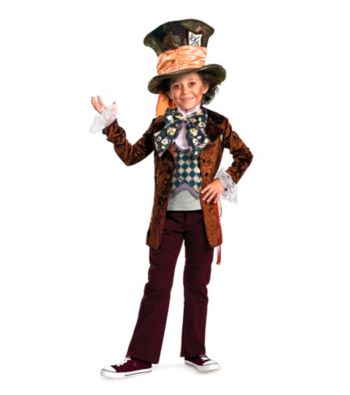 Alice in Wonderland Movie - Mad Hatter Child Costume