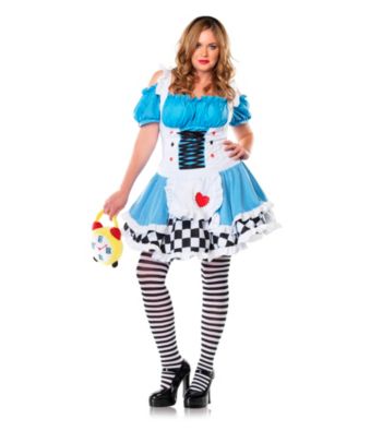 Miss Wonderland Adult Plus Costume