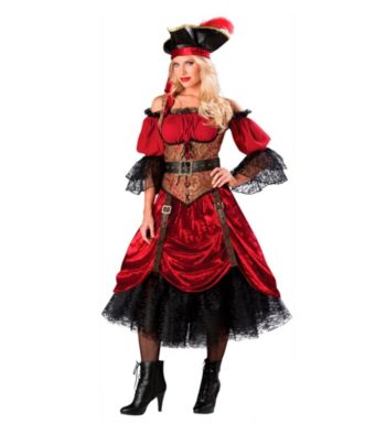 Swash Bucklin' Scarlet Elite Adult Costume - Large