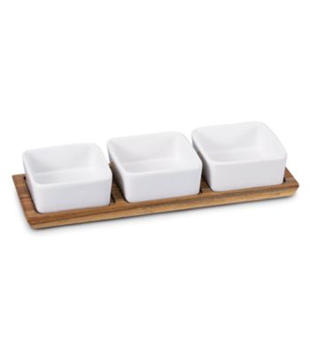 Baum Acacia Set of 3 Bowls with Tray
