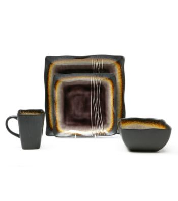 Baum Galaxy Plum 16-pc. Dinnerware Set
