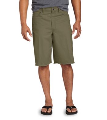 True Nation Men's Big & Tall Cut-Off Denim Shorts