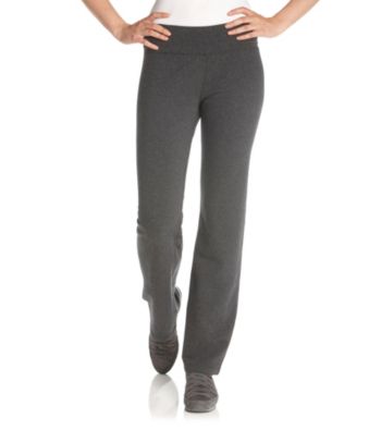 Calvin Klein Performance Ruched Waistband Slim Leg Pant