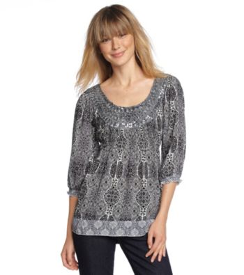 Oneworld® Petites' Embellished Blouse