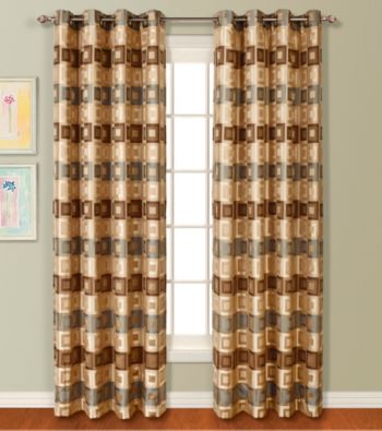 Union Square Blue Drapery Panel by United Curtain Co.