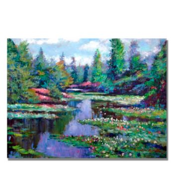 Summer Waterlillies Framed Art by David Lloyd Glover