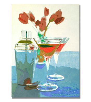 Tulips and Martinis Framed Art by David Lloyd Glover