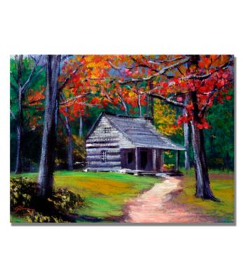 Old Cabin Framed Art by David Lloyd Glover