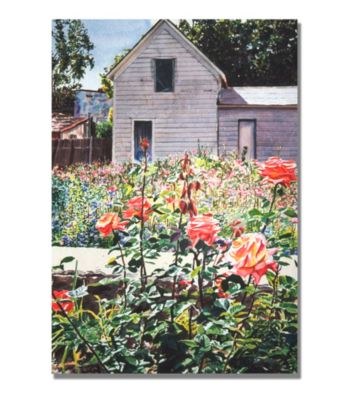 Rose Garden Framed Art by David Lloyd Glover