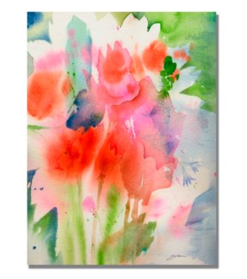 Bouquet in Spring Framed Art by Shelia Golden