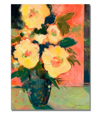 Tropical Bloom Framed Art by Shelia Golden