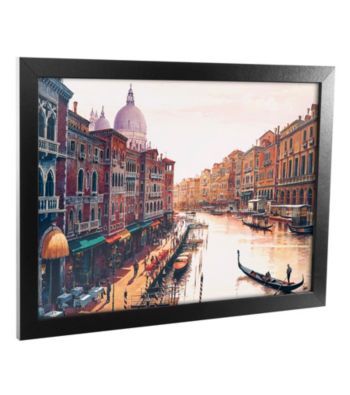 Hava, 'Venice' Canvas Framed Art