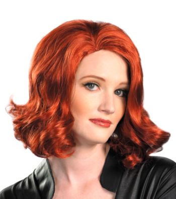 The Avengers Black Widow Adult Wig