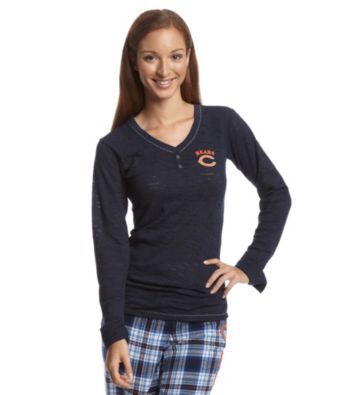 College Concepts Long Sleeve Chicago Bears Top