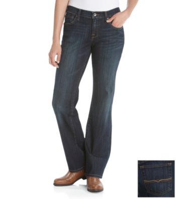 Lucky Brand® Vale Easy Rider Dark Goldmine Wash Bootcut Jeans