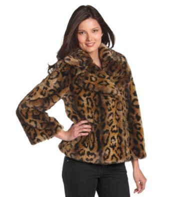 Jones New York® Faux Fur Chubby Jacket