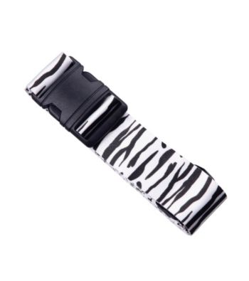 Lewis N. Clark® Belle Hop® Zebra Print Travel Belt