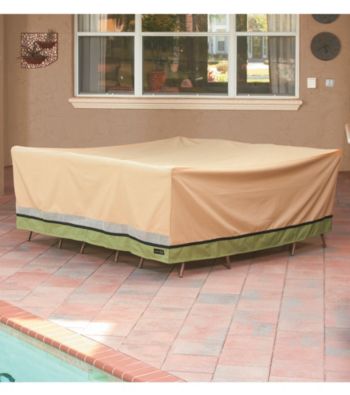 Sure Fit® Patio Armor Royal Square Table and Chair Set Cover