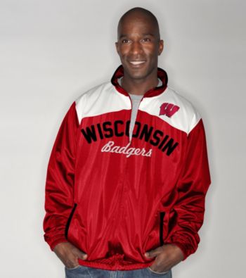 G-III Men's Wisconsin MVP Track Jacket