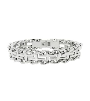 Cross Railroad Bracelet